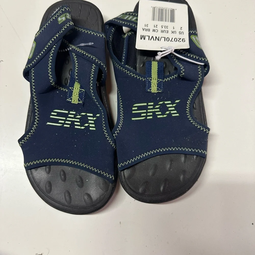 Skechers Sports Sandals Boys Kids Water Shoes Slip On Sandals NEW